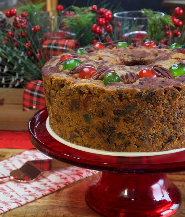 White Fruitcake Recipe with Paradise Candied Fruit