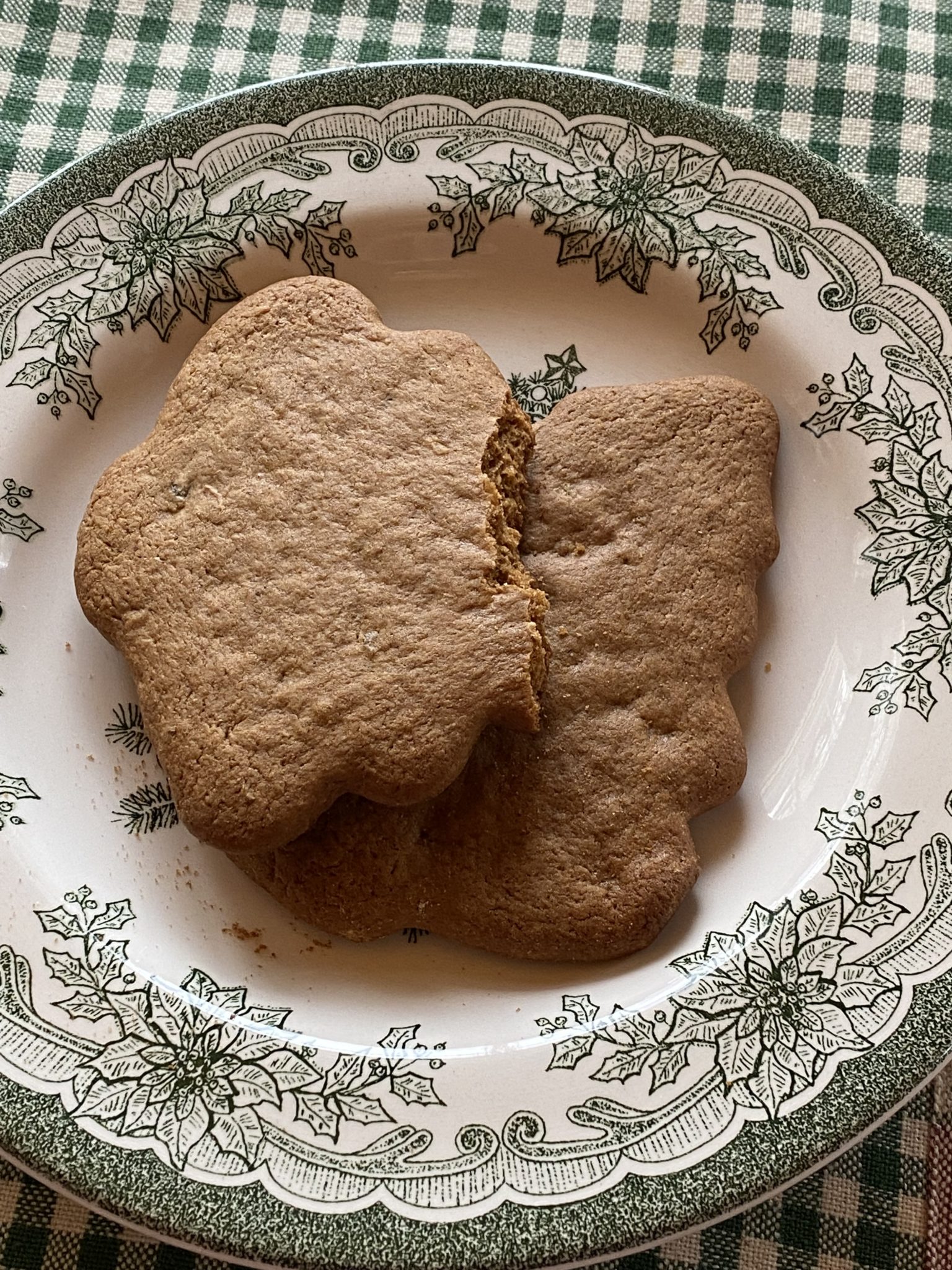 Sourdough Gingerbread Cookies with Crystallized Ginger Paradise Fruit