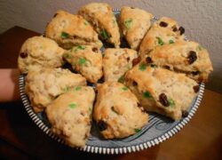 Low Sugar bran scones