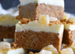 Candied Ginger Squares